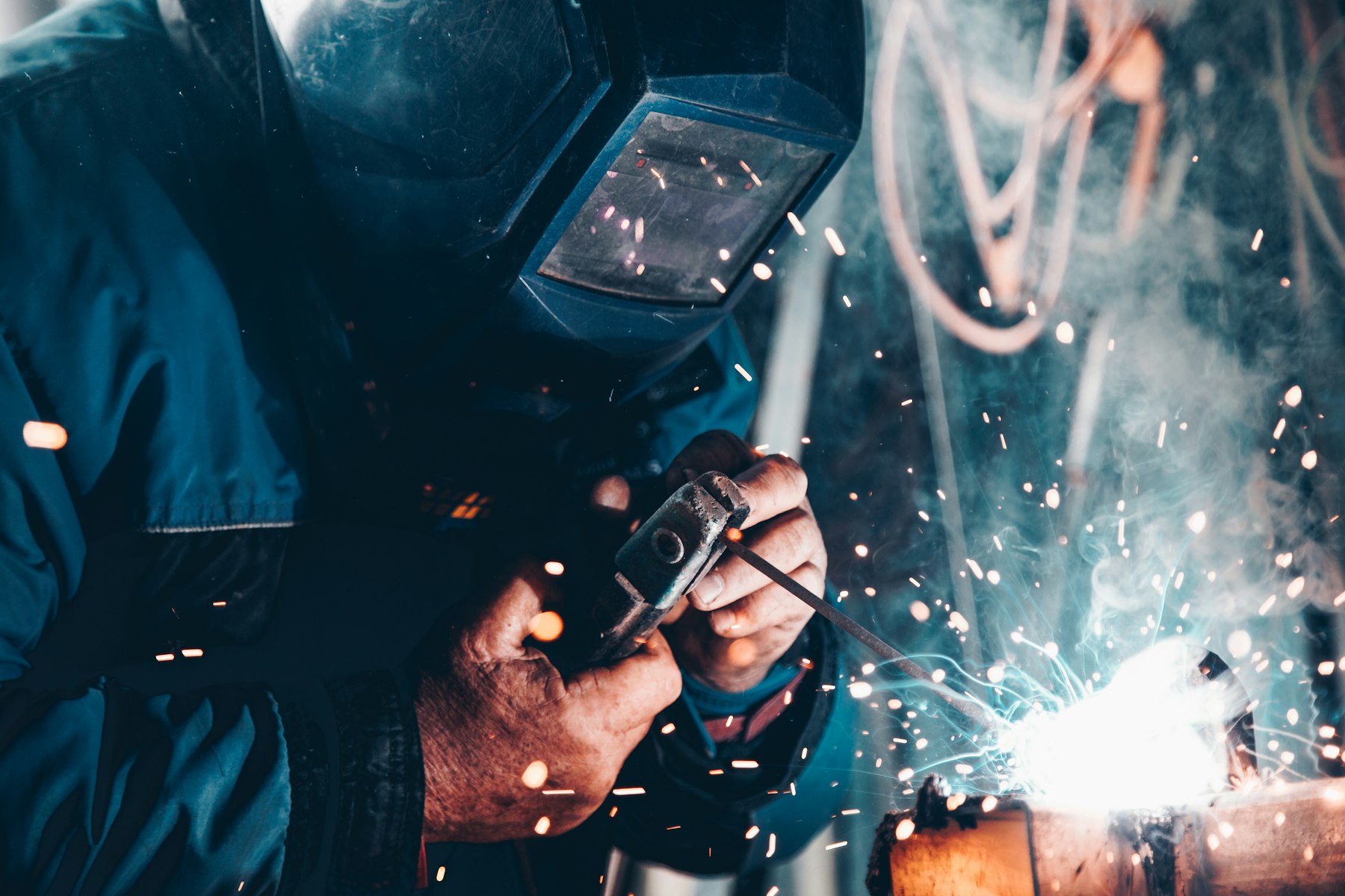 Full-scale production on the factory floor